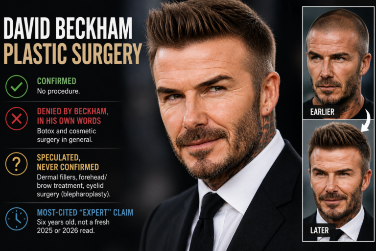 David Beckham Plastic Surgery