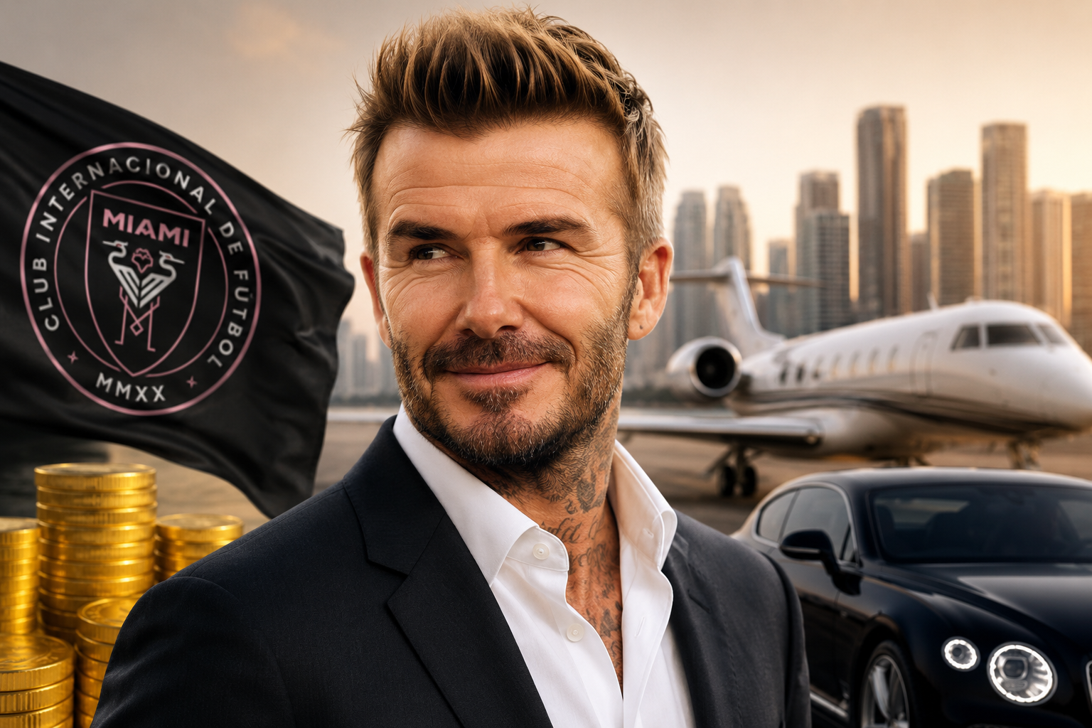 David Beckham Net Worth Timeline