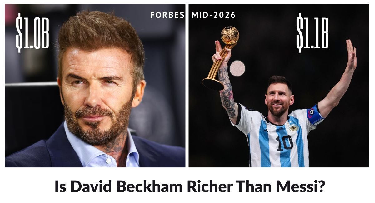 Is David Beckham Richer Than Messi